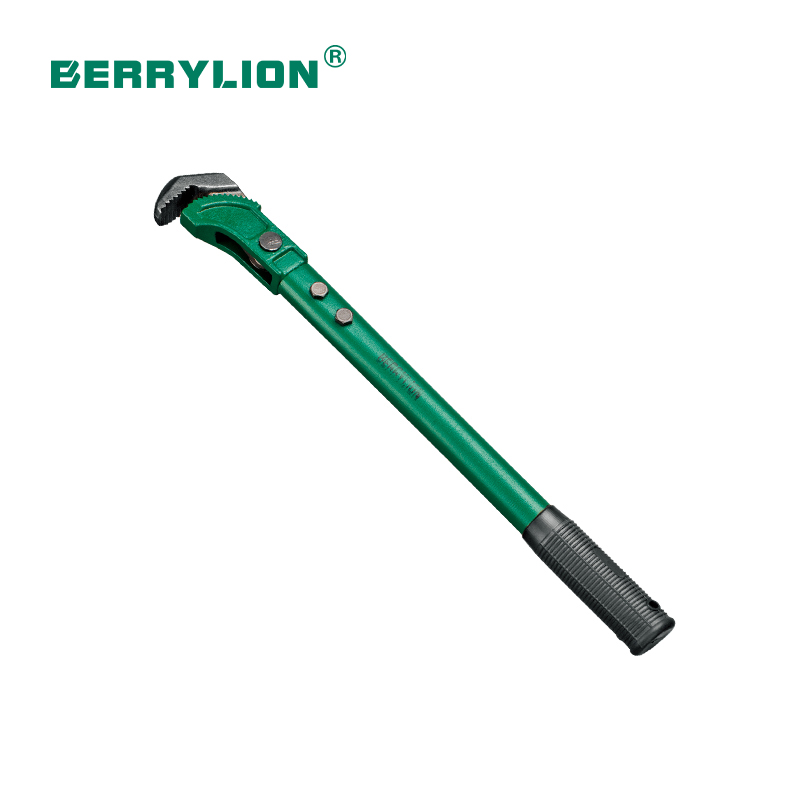 Fast cutting pipe wrench