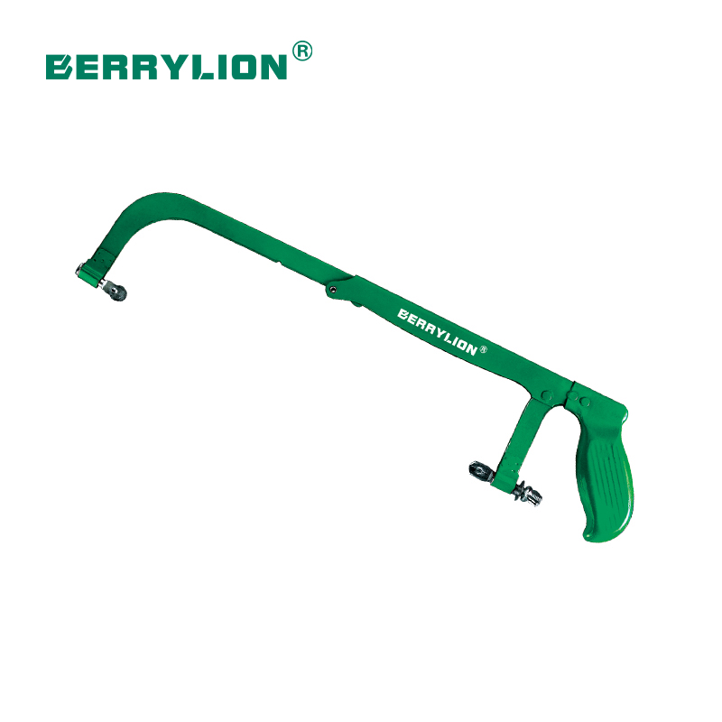 Adjustable hacksaW frame
