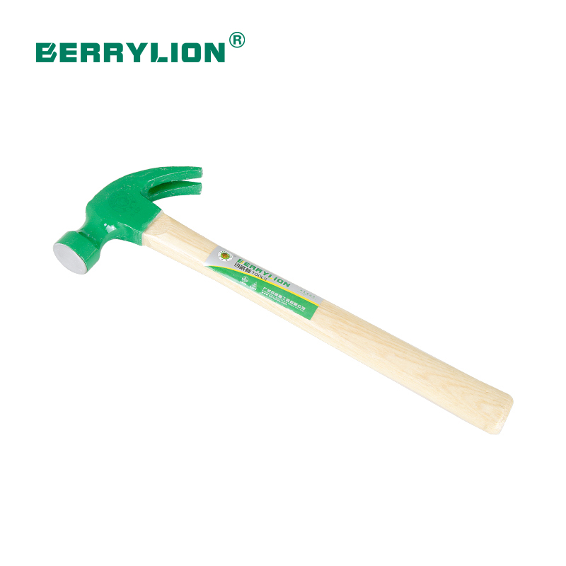 wooden handle claw hammer(Drop forged)