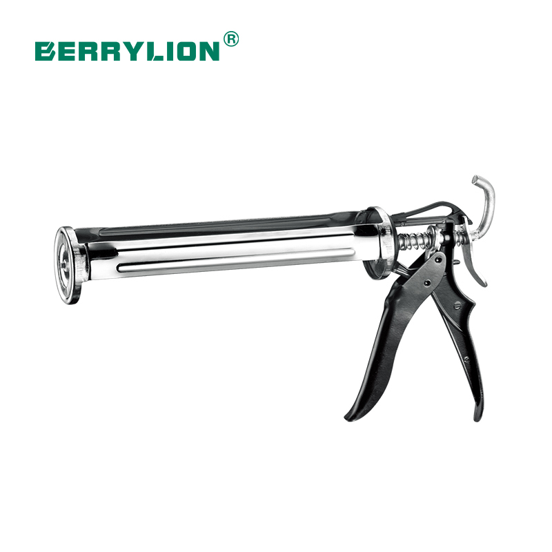 Rotary electroplated caulking gun