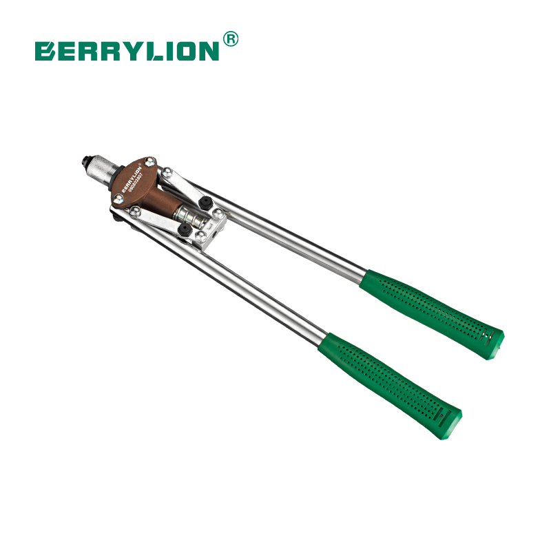 Anti slip double handle riveter 8007