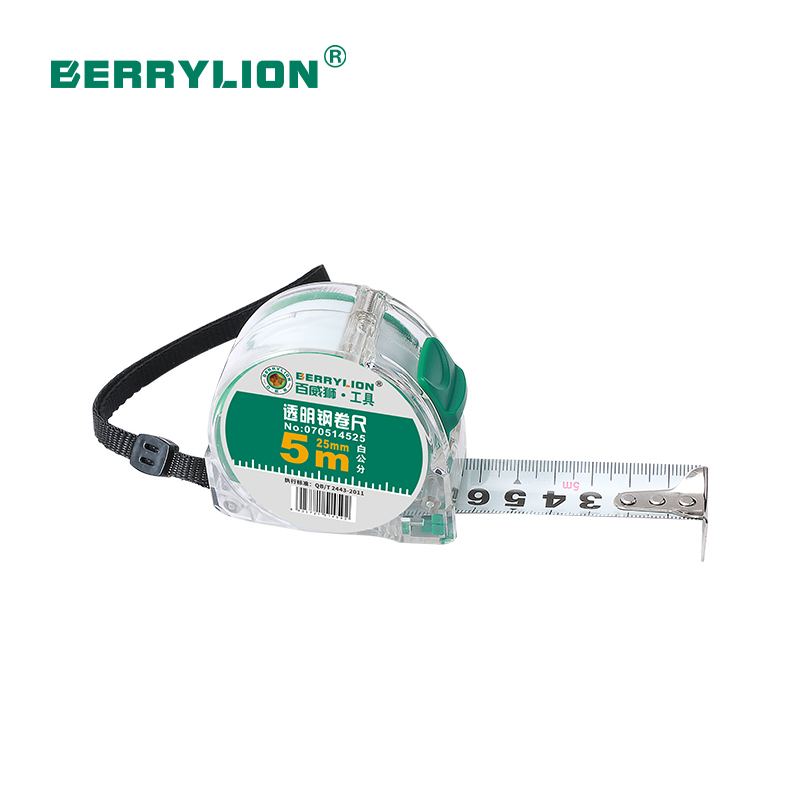 Transparent steel tape