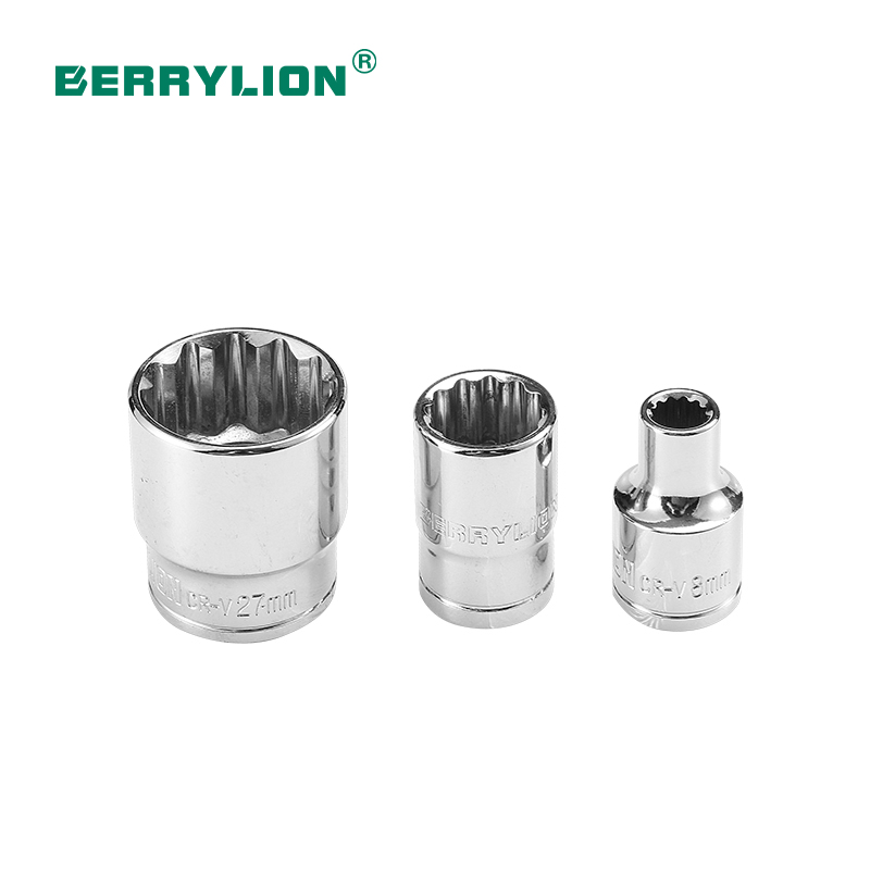 1/2 ＂ Mirror finished socket(twelve angles)