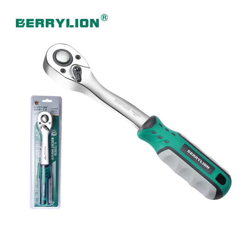 1/2 72 teeth curved handle ratchet wrench