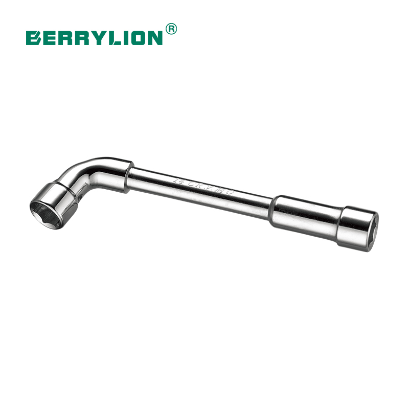Mirror finished L shape wrench