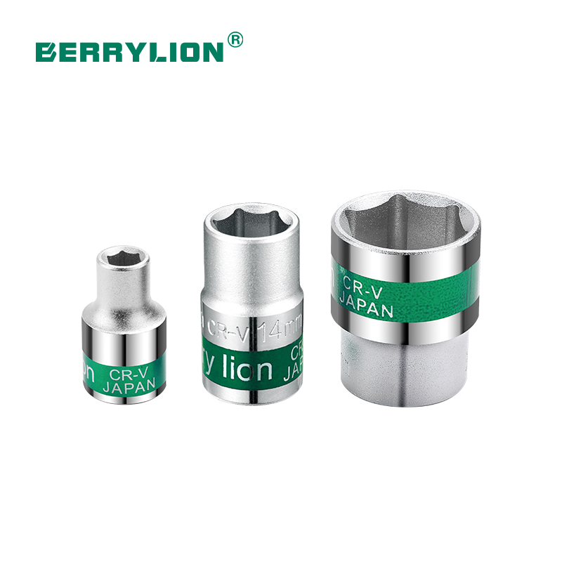 1/2＂ Double colors CRV socket(hex)