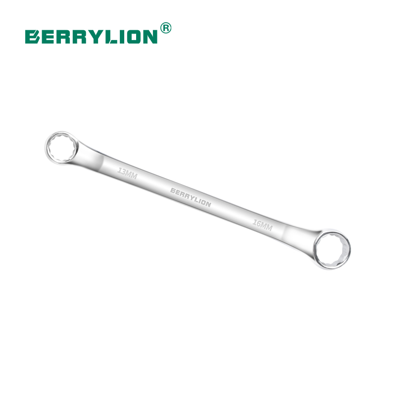 Polished double rings wrench