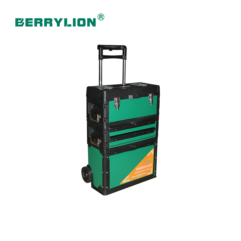 Combination trolley tool box